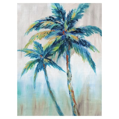 Masterpiece Art Gallery Palm Tree Breeze II by Nan Canvas Art