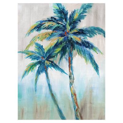 Masterpiece Art Gallery Palm Tree Breeze II by Nan Canvas Art