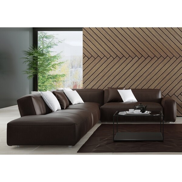 Made to Order Roche Studio Hazel Top Grain Leather Sectional Sofa