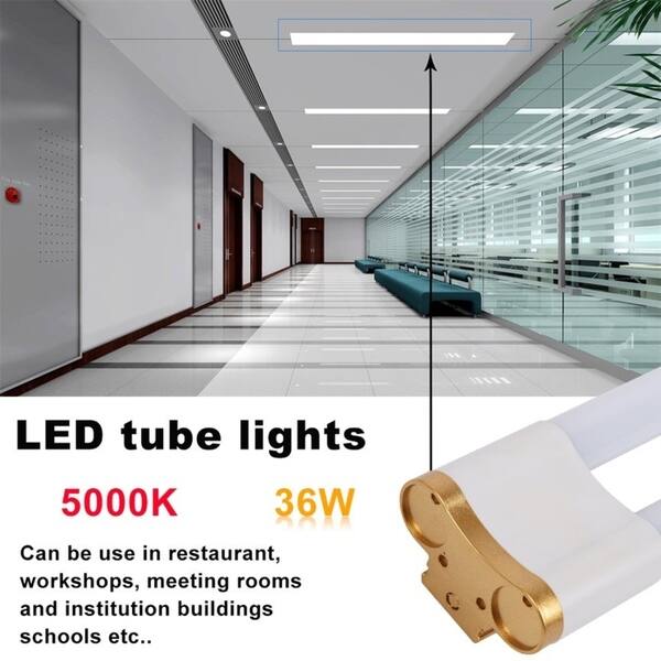 Portable 36w Led Light Garage Linkable Lamp 1 2m Dual Portable 36w Led Light Garage
