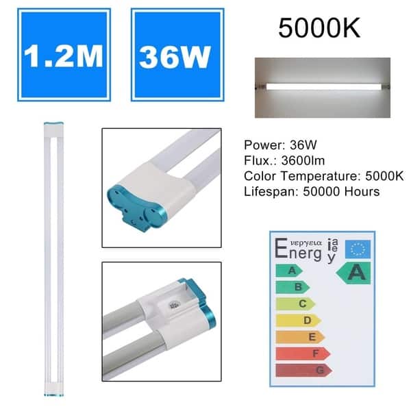 Portable 36w Led Light Garage Linkable Lamp 1 2m Dual Portable 36w Led Light Garage
