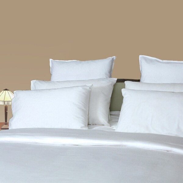 Just Linen Hotel Collection 200 Thread Count 100 Cotton Just Linen Hotel Collection 200 Thread Count 100 Cotton Percale Solid White Queen Size Pack Of 4 Flat Bed Sheets Free Shipping Today