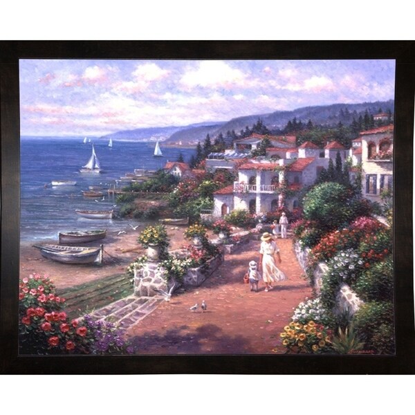 Coastal Tranquility-GHA37100 Print 22"x27.25" by Ghambaro