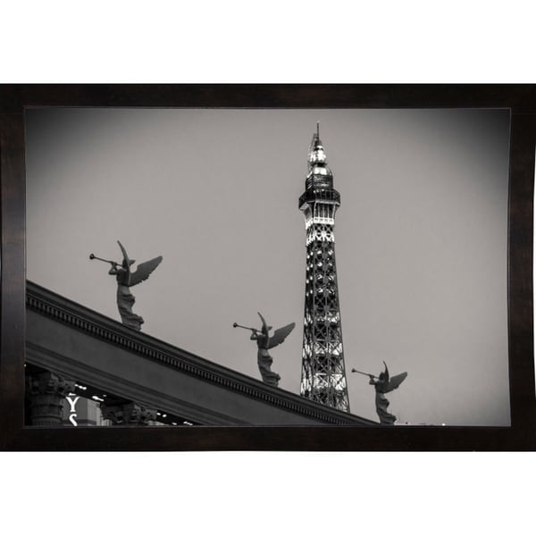 Rome vs Paris-GIUTOR113218 Print 9.25"x14" by Giuseppe Torre