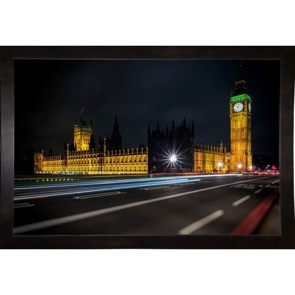 Colors In The Night -GIUTOR115254 Print 11"x16.75" by Giuseppe Torre