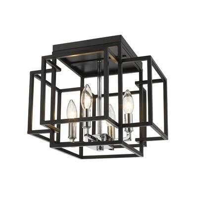 Titania 4 Light Flush Mount