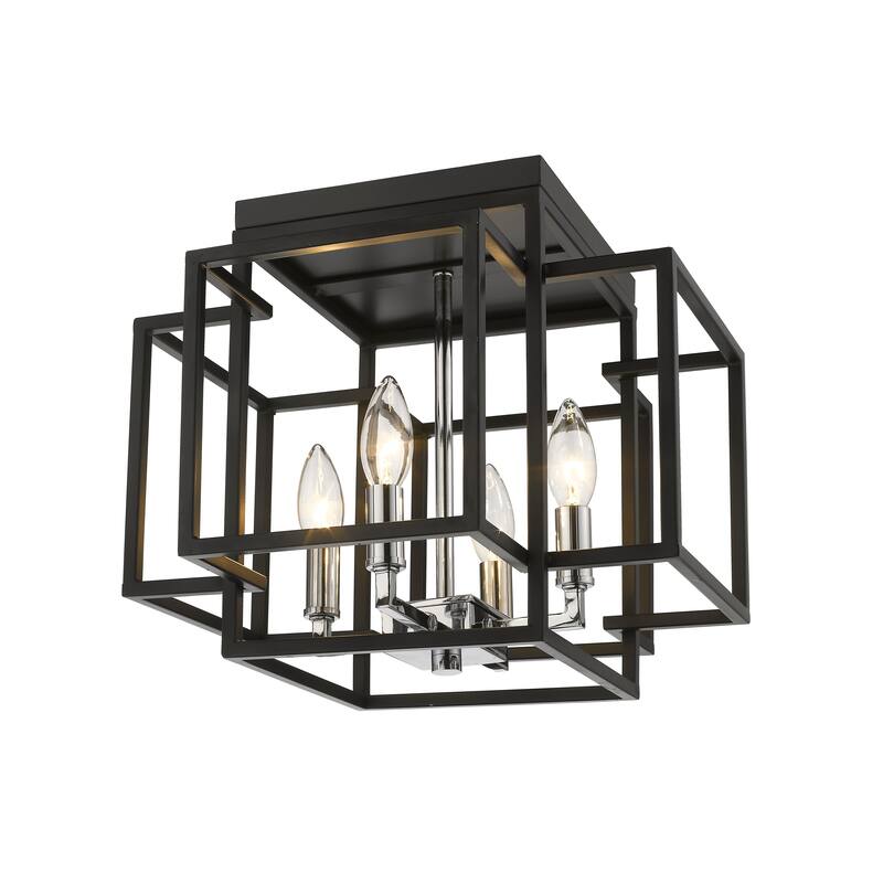 Titania 4 Light Flush Mount