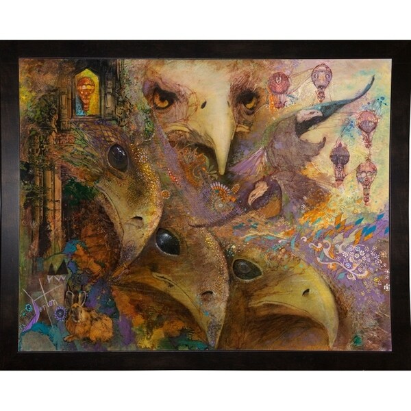 The Crowded Sky-DENLUN71851 Print 25.5"x32" by Denton Lund