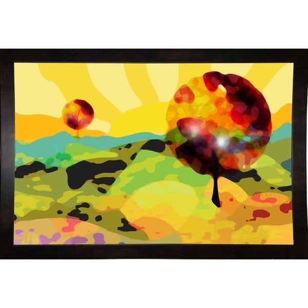 Hillside Birds-MICGLE135398 Print 19.25"x29.5" by Michelle Glennon