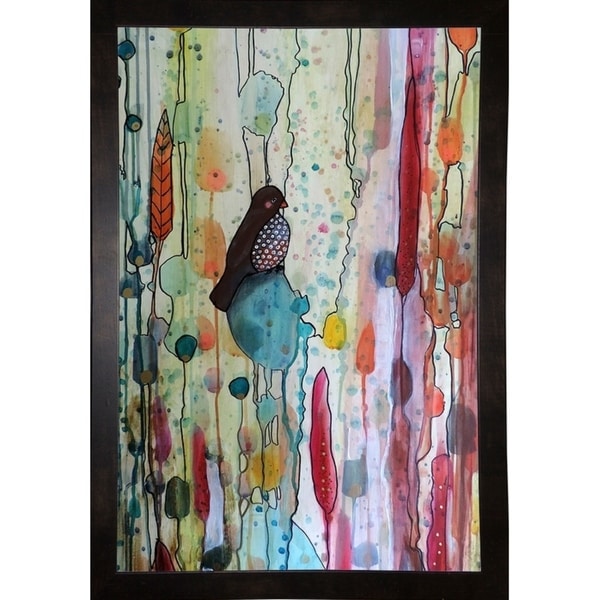 Sur La Route-SYLDEM136138 Print 16.25"x11" by Sylvie Demers