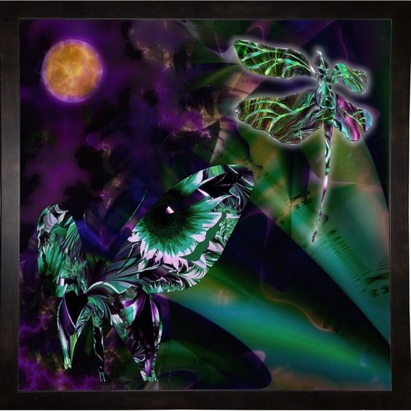 Night Safari-MINSOM118924 Print 20"x20" by Mindy Sommers