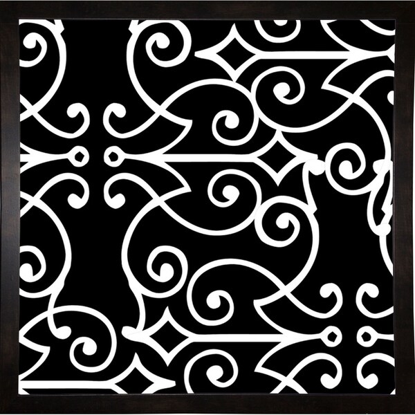 Arabesque-MINSOM91665 Print 18"x18" by Mindy Sommers