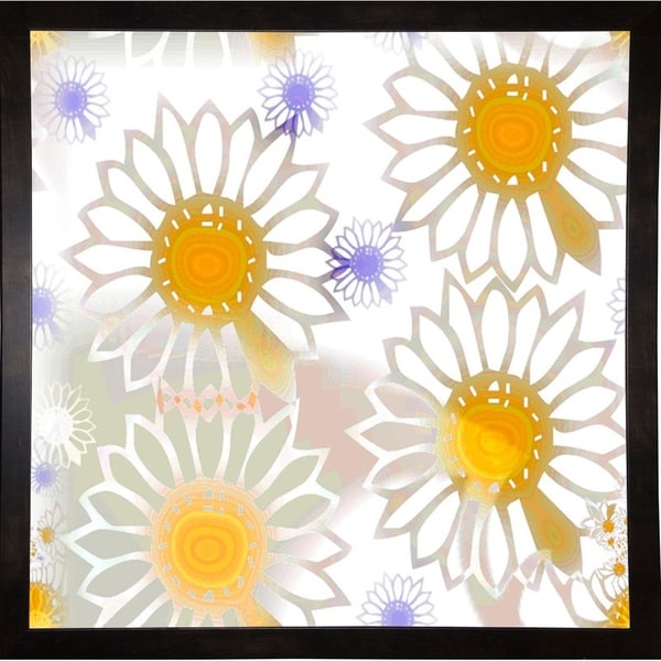 Playful Daisies-MINSOM91711 Print 13.25"x13.25" by Mindy Sommers