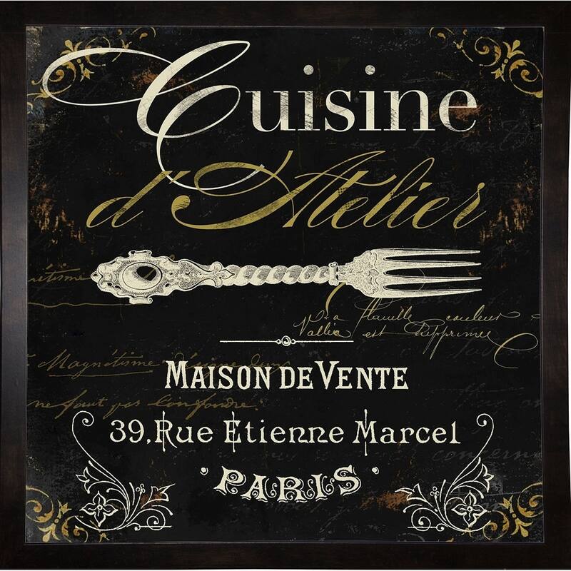La Cuisine I-COLBAK138156 Print 24"x24" by Color Bakery