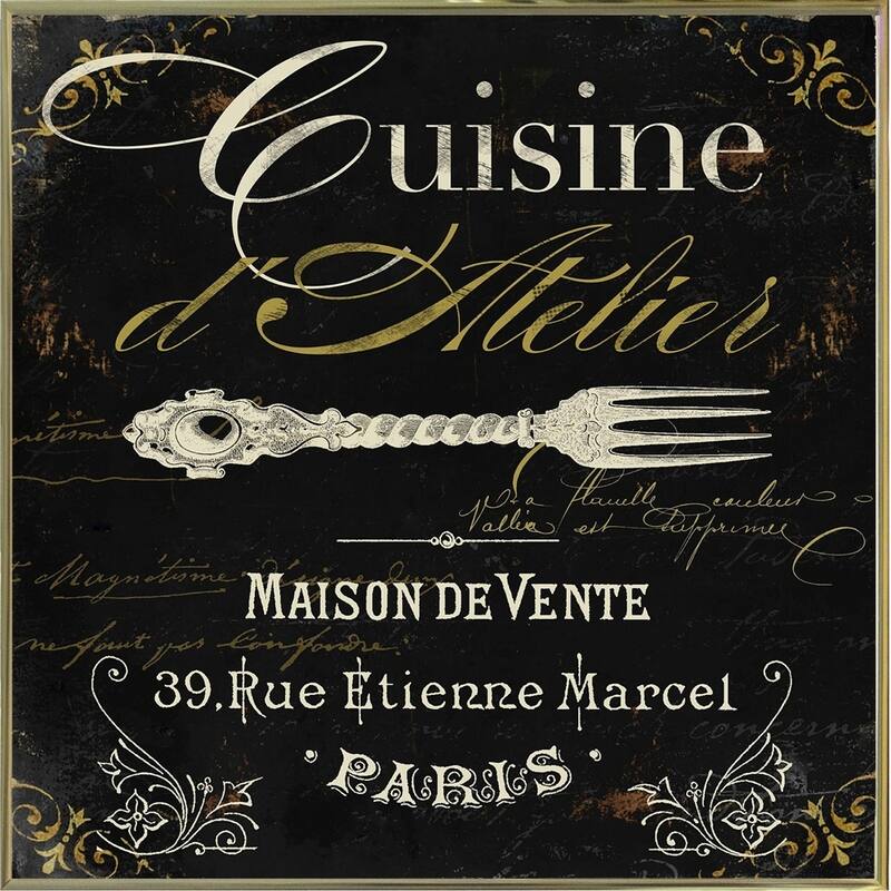 La Cuisine I-COLBAK138156 Print 24"x24" by Color Bakery