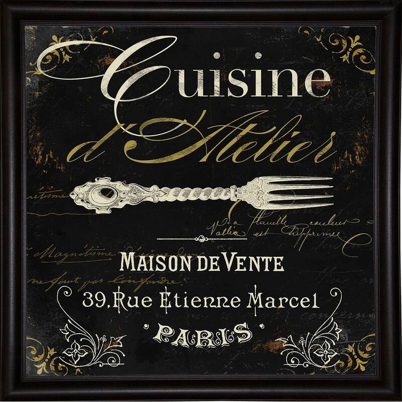 La Cuisine I-COLBAK138156 Print 24"x24" by Color Bakery