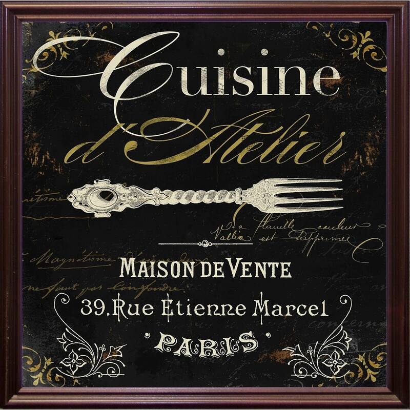 La Cuisine I-COLBAK138156 Print 24"x24" by Color Bakery