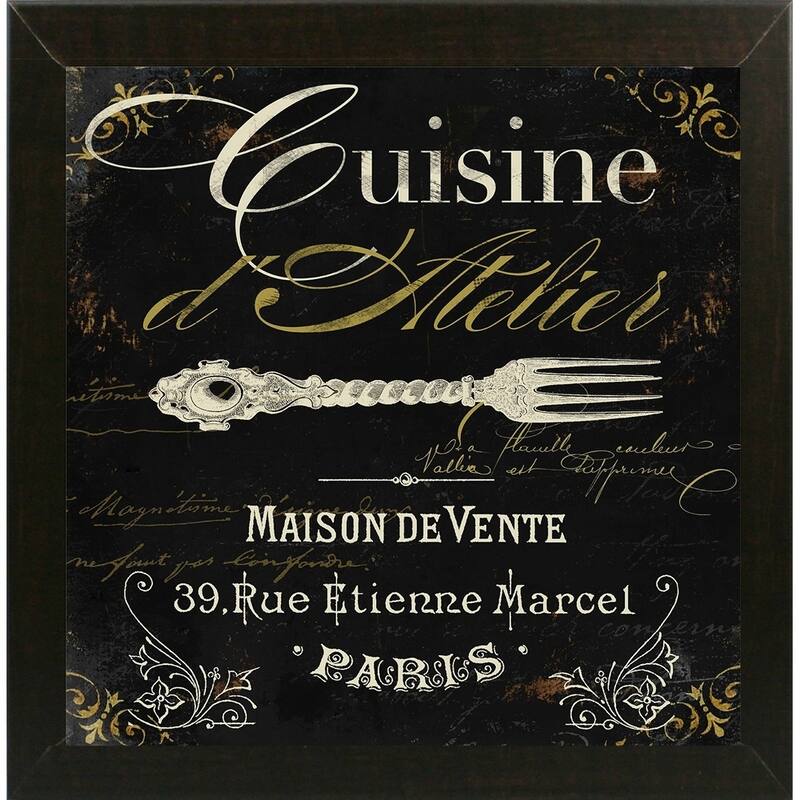 La Cuisine I-COLBAK138156 Print 24"x24" by Color Bakery