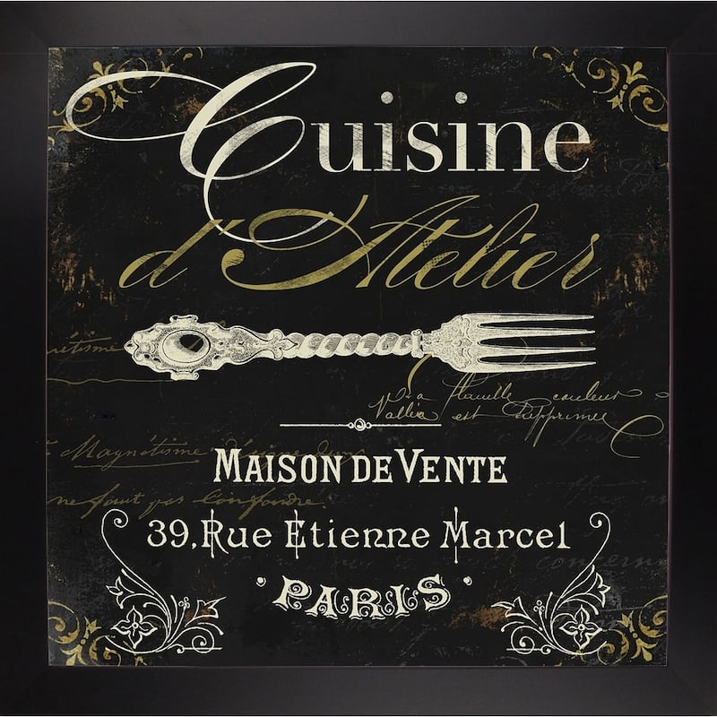 La Cuisine I-COLBAK138156 Print 24"x24" by Color Bakery