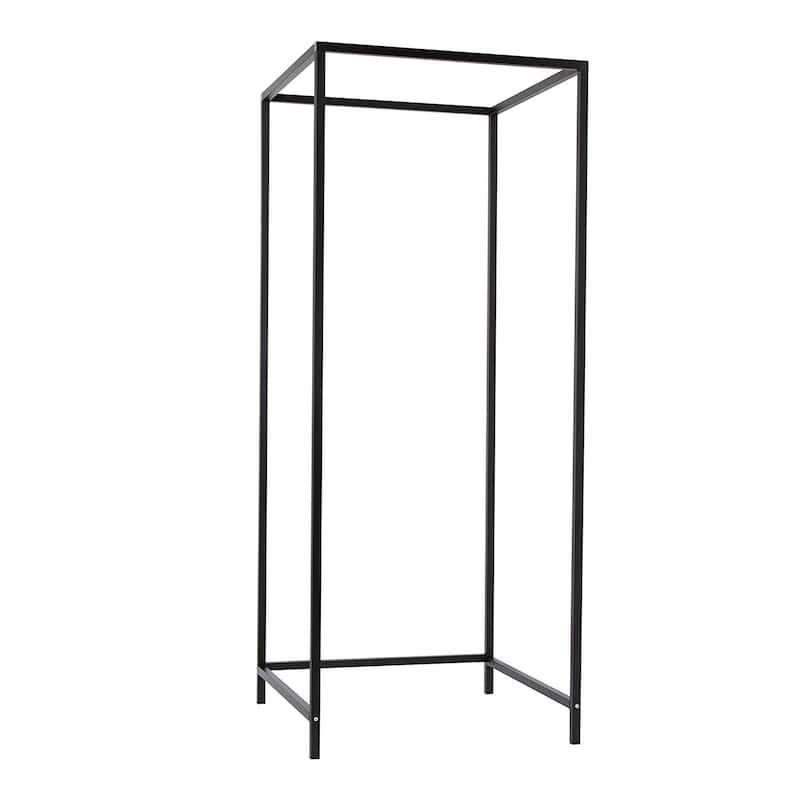 Don't Look At Me - Portable Changing Room Divider - Black Frame