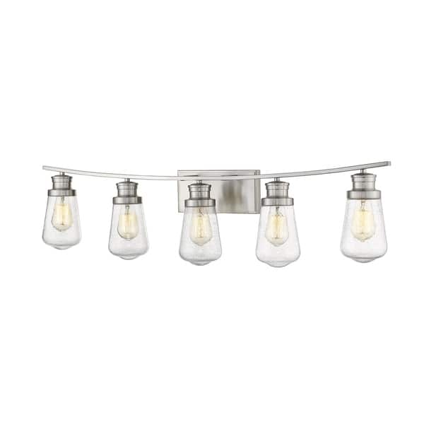 slide 1 of 4, Gaspar 5 Light Vanity