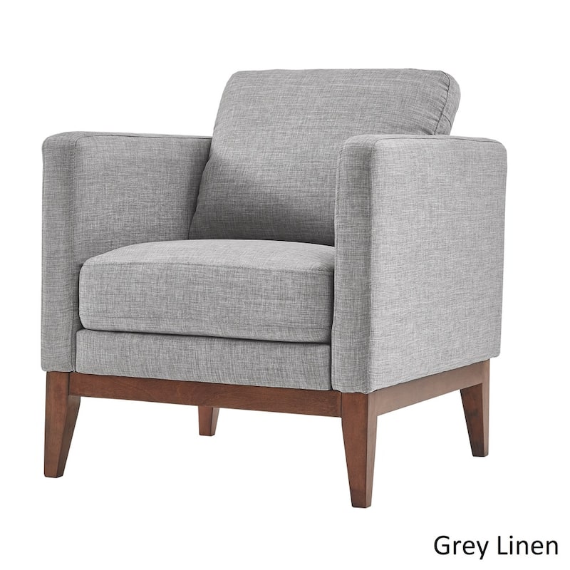 Vail Linen Upholstered Accent Chair by iNSPIRE Q Modern