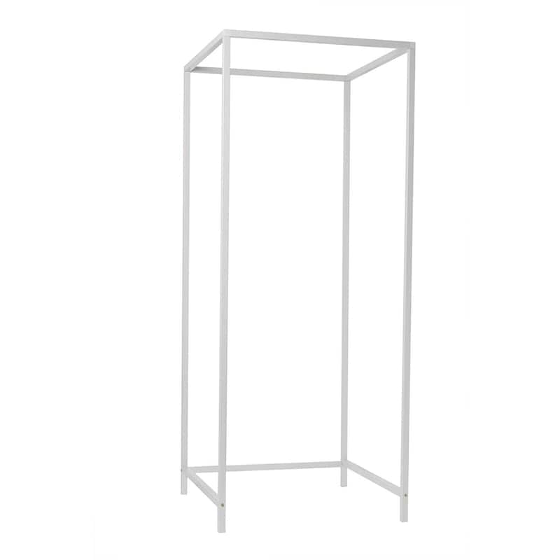 Don't Look At Me - Portable Changing Room Divider - White Frame