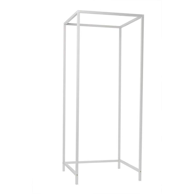 Don't Look At Me - Portable Changing Room Divider - White Frame