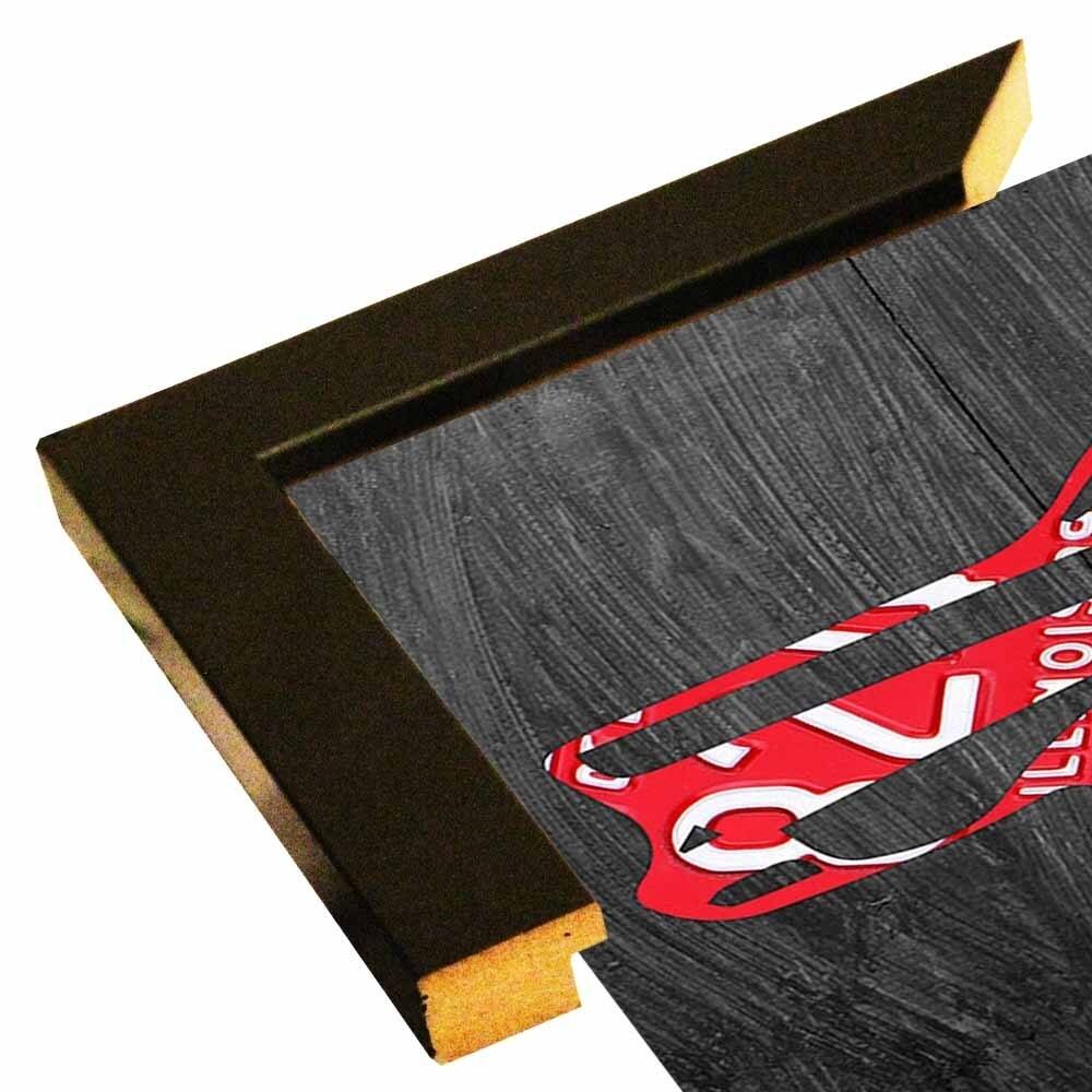 57 Chevy License Plate Art-DAVBOW118654 Print 9"x16" by Design Turnpike