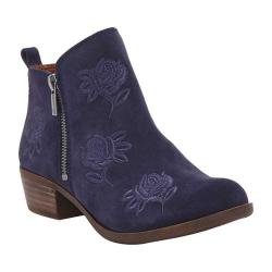 lucky brand basel bootie suede