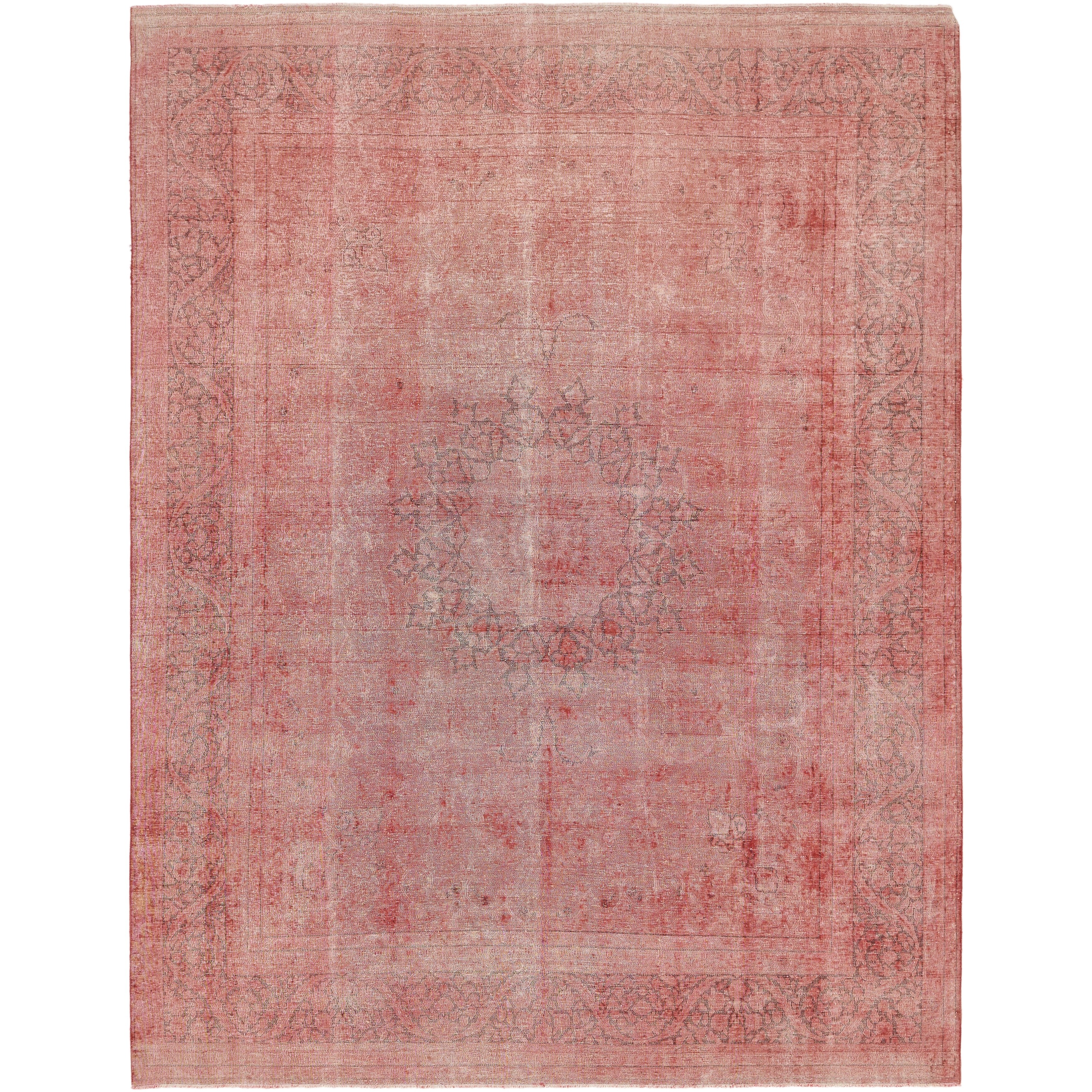 Hand Knotted Ultra Vintage Antique Wool Area Rug 9 X 12 Hand Knotted Ultra Vintage Antique