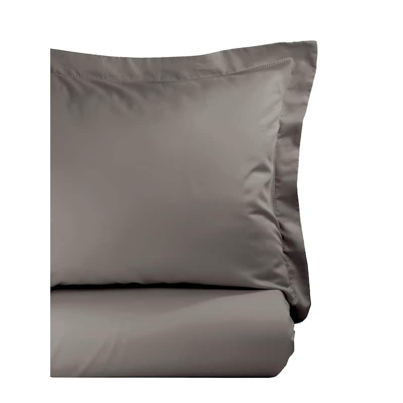 Home Sweet Home Collection 600 Thread Count Cotton Hemstitch Duvet Set