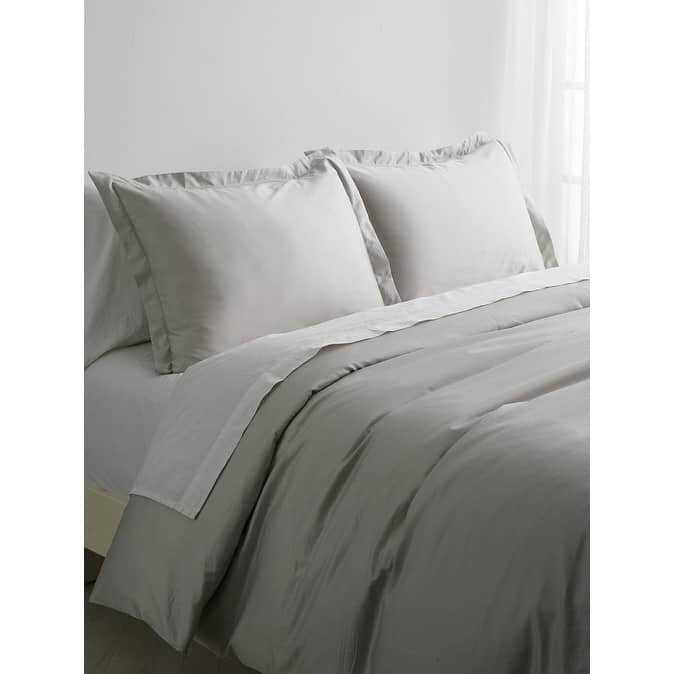 Home Sweet Home Collection 600 Thread Count Cotton Hemstitch Duvet Set