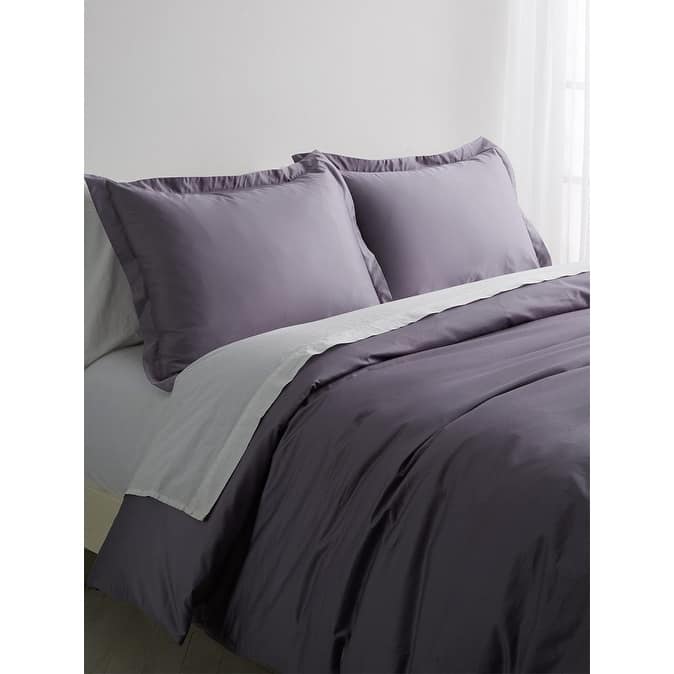 Home Sweet Home Collection 600 Thread Count Cotton Hemstitch Duvet Set