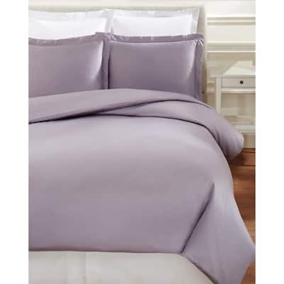 Home Sweet Home Collection 600 Thread Count Cotton Hemstitch Duvet Set