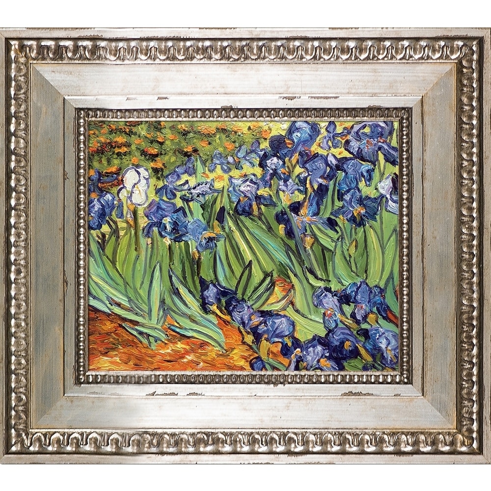 Vincent Van Gogh 'Irises' Hand Painted Oil Reproduction