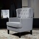 preview thumbnail 21 of 34, Lokatse Accent Sofa Chair industrial gray