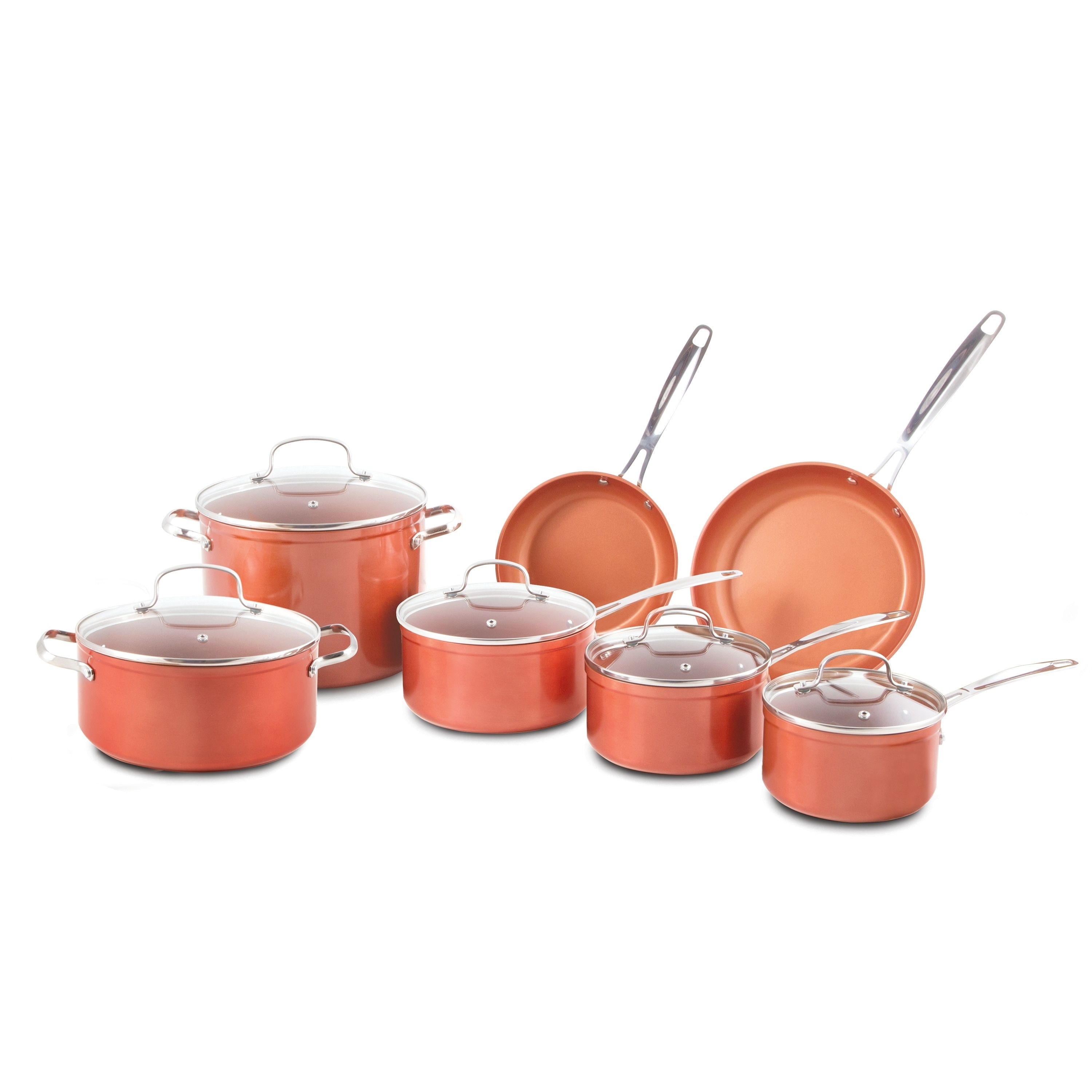NuWave 31424 12-Piece Forged Aluminum Cookware Set