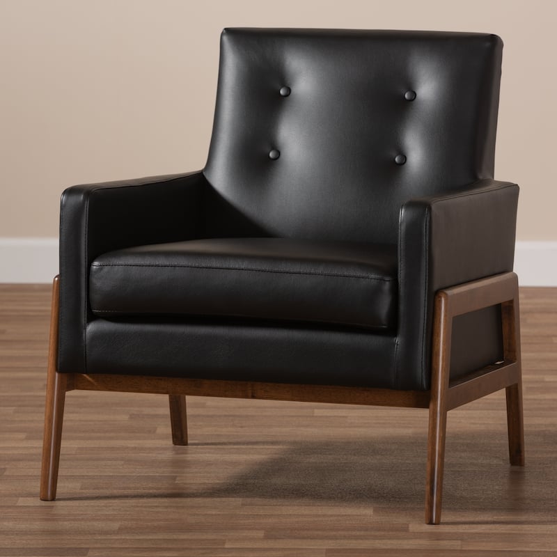Mid-Century Lounge Chair by Baxton Studio
