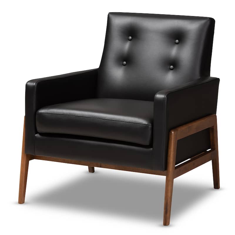 Mid-Century Lounge Chair by Baxton Studio