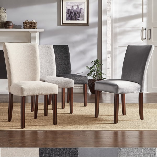 Cannes Upholstered Parson Dining Chair Set Of 2 By Inspire Q Bold