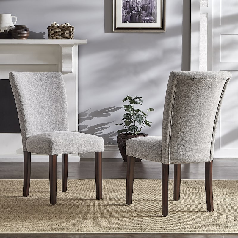 Cannes Upholstered Parson Dining Chair (Set of 2) by iNSPIRE Q Bold