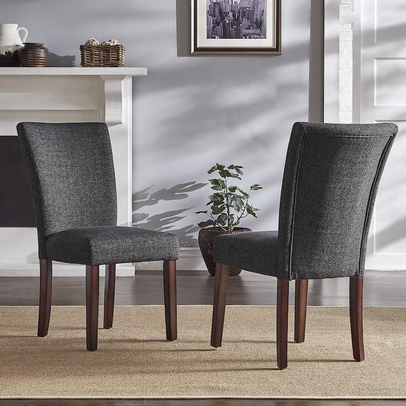 Cannes Upholstered Parson Dining Chair (Set of 2) by iNSPIRE Q Bold