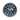 Citizen Gallery Blue Resin Wall Clock