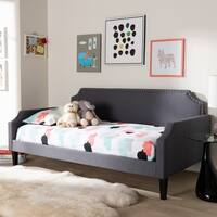 Twin To King Thomas Expandable Daybed With Storage Drawers - Baxton Studio  : Target