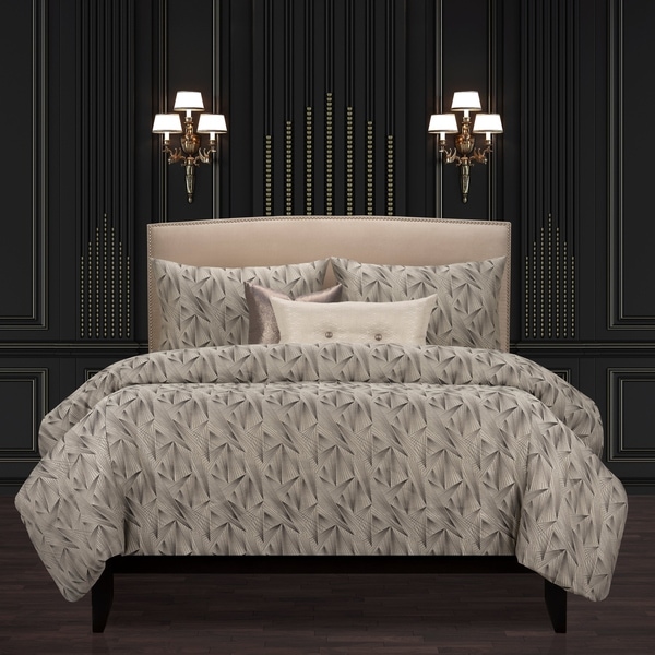 F Scott Fitzgerald Fine Point Graphite Luxury Duvet Cover and Insert Set. Opens flyout.