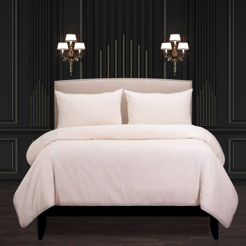 F Scott Fitzgerald Lumiere Cream Luxury Duvet Cover and Insert Set