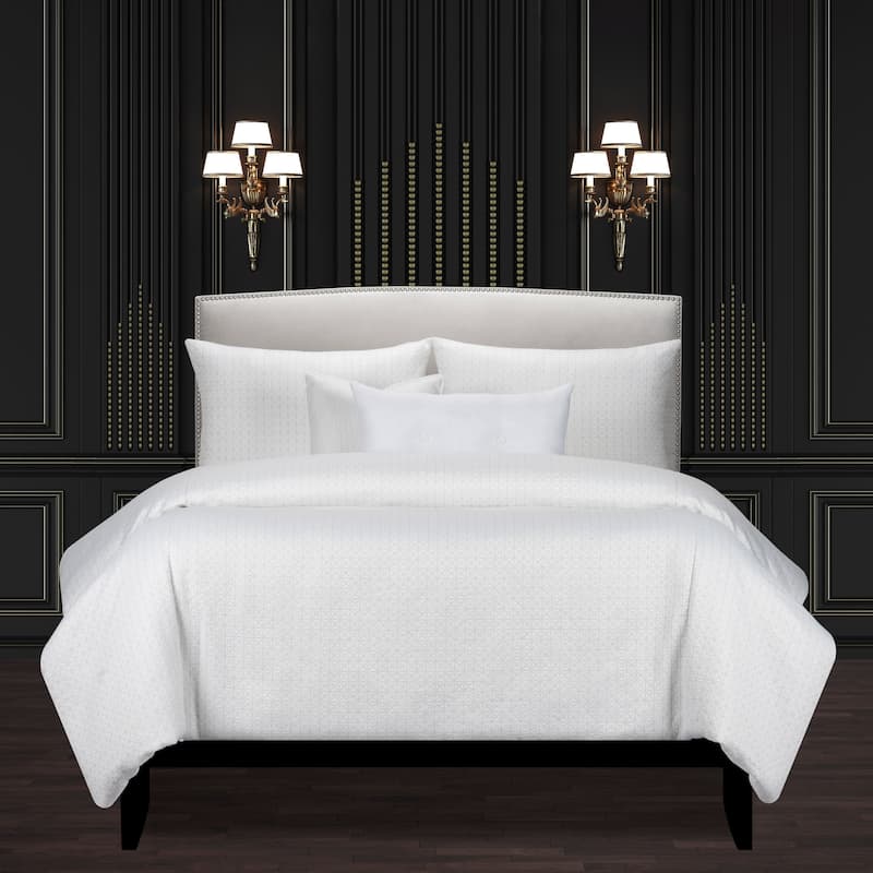 F Scott Fitzgerald Manuscript Silver Luxury Duvet Cover and Insert Set