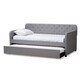 Taylor & Olive Damodar Contemporary Fabric Daybed - Thumbnail 11