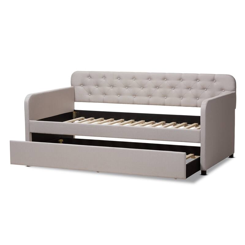 Taylor & Olive Damodar Contemporary Fabric Daybed